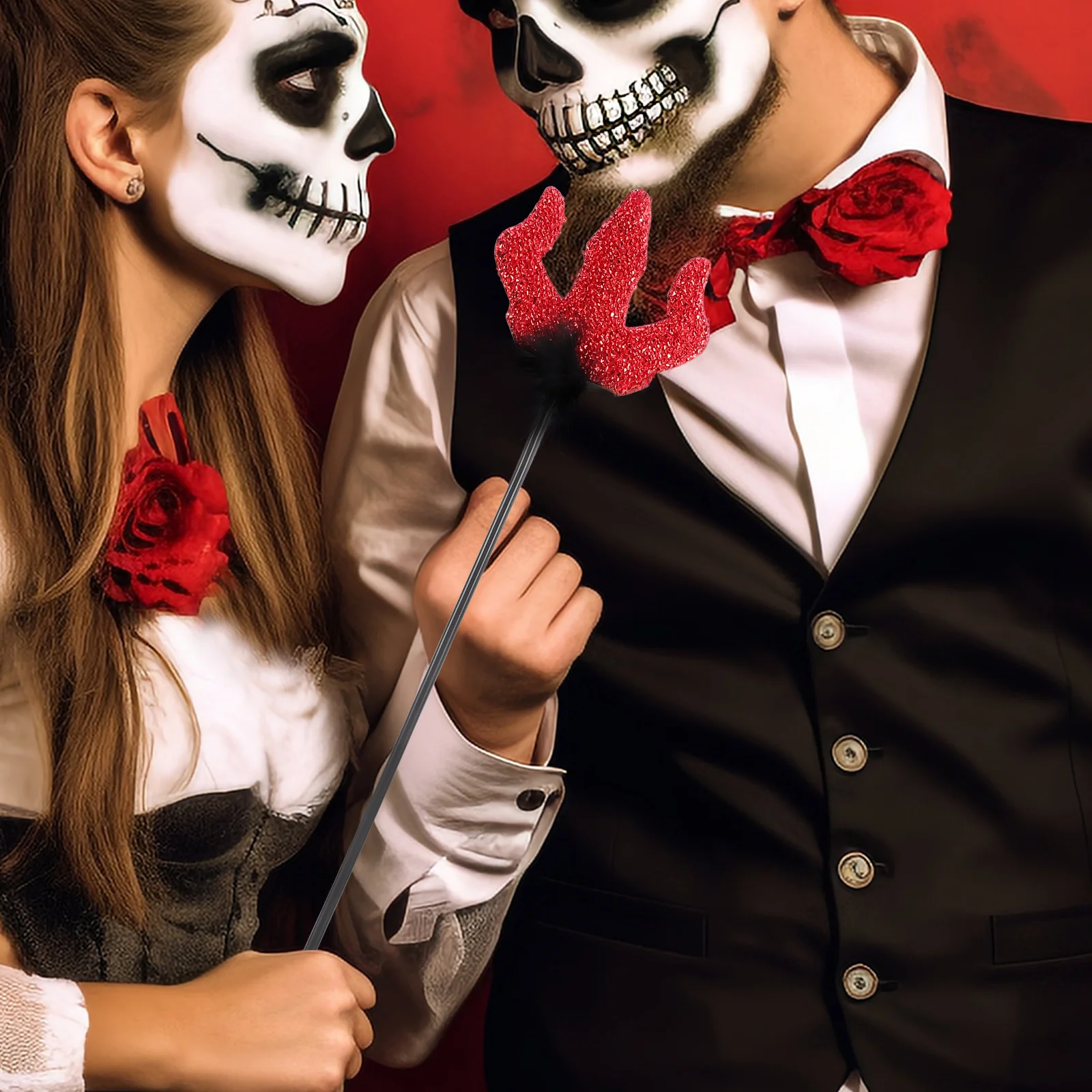 Легкая пластиковая вилка для Хэллоуина