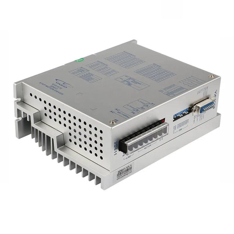 2026 YAKO Genuine AC60-110V 8.0A 2D811/YKA2811MA Servo Motor Driver 200Kpps Reaction Frequency Overcurrent/Overheating/Undervolt
