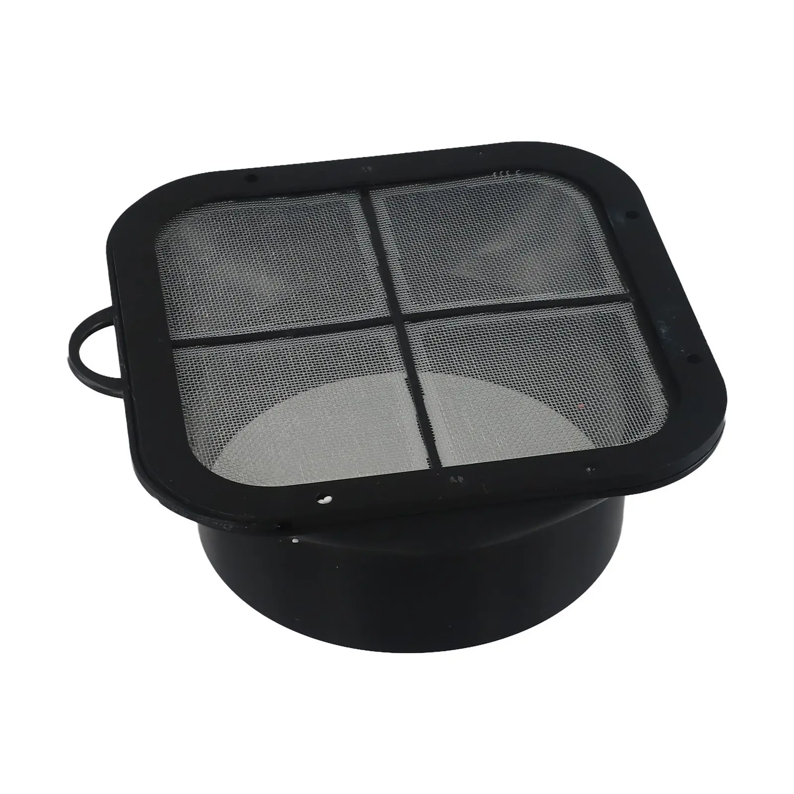 For Home Ventilation Air Vent Adapter Ventilation Adapter Filter Included Long-lasting ABS Optimal Size Secure Connection