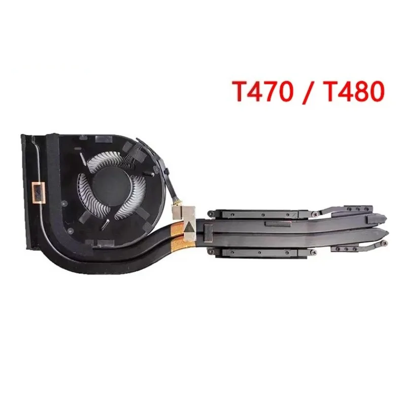 Original New Heatsink Fan Assembly For Lenovo T470 T480 Discrete Graphics FRU 01YR201, Also For Integrated GPU