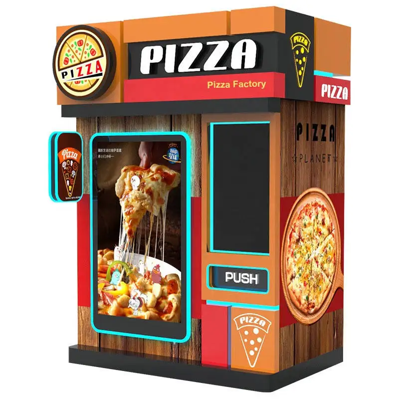 Auto Pizza Maker Vending Machines Rfid Smart Refrigerator Pizza Baking Small Vending Machines