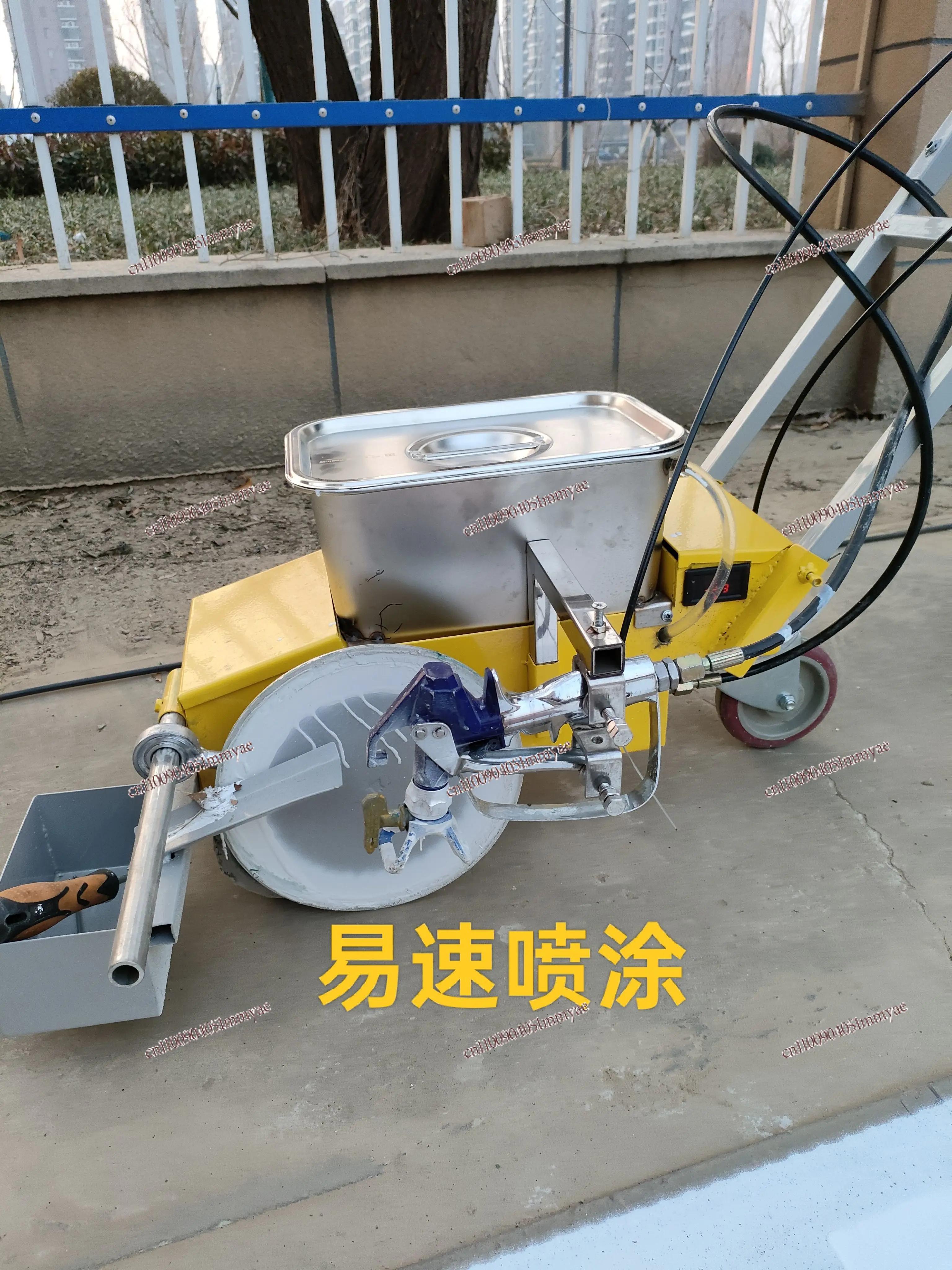 

easy speed marking machine road marking spraying machine road road parking space line drawing artifact paint marking car