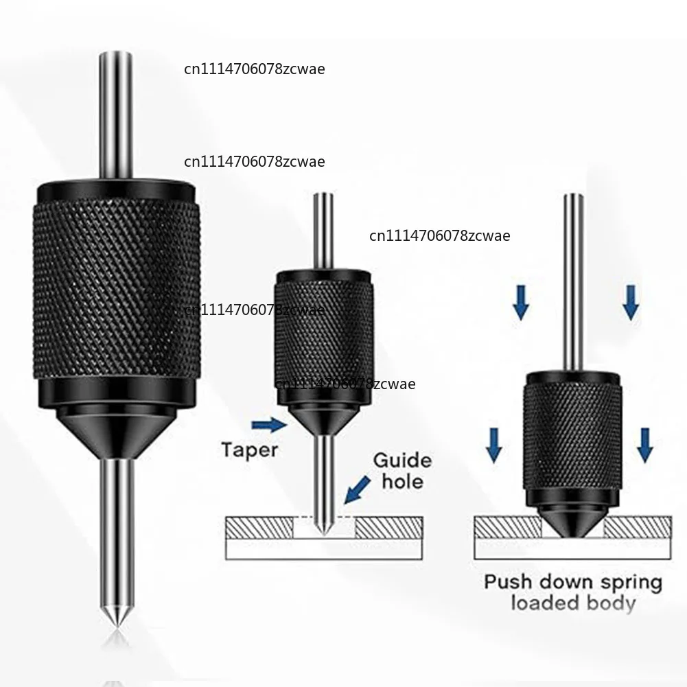 ZOCI-Transfer Center Aligner Punch Set 3/16 Inch Hardened Steel Pin For Hole Alignment Metalworking Machine Tool Accessories