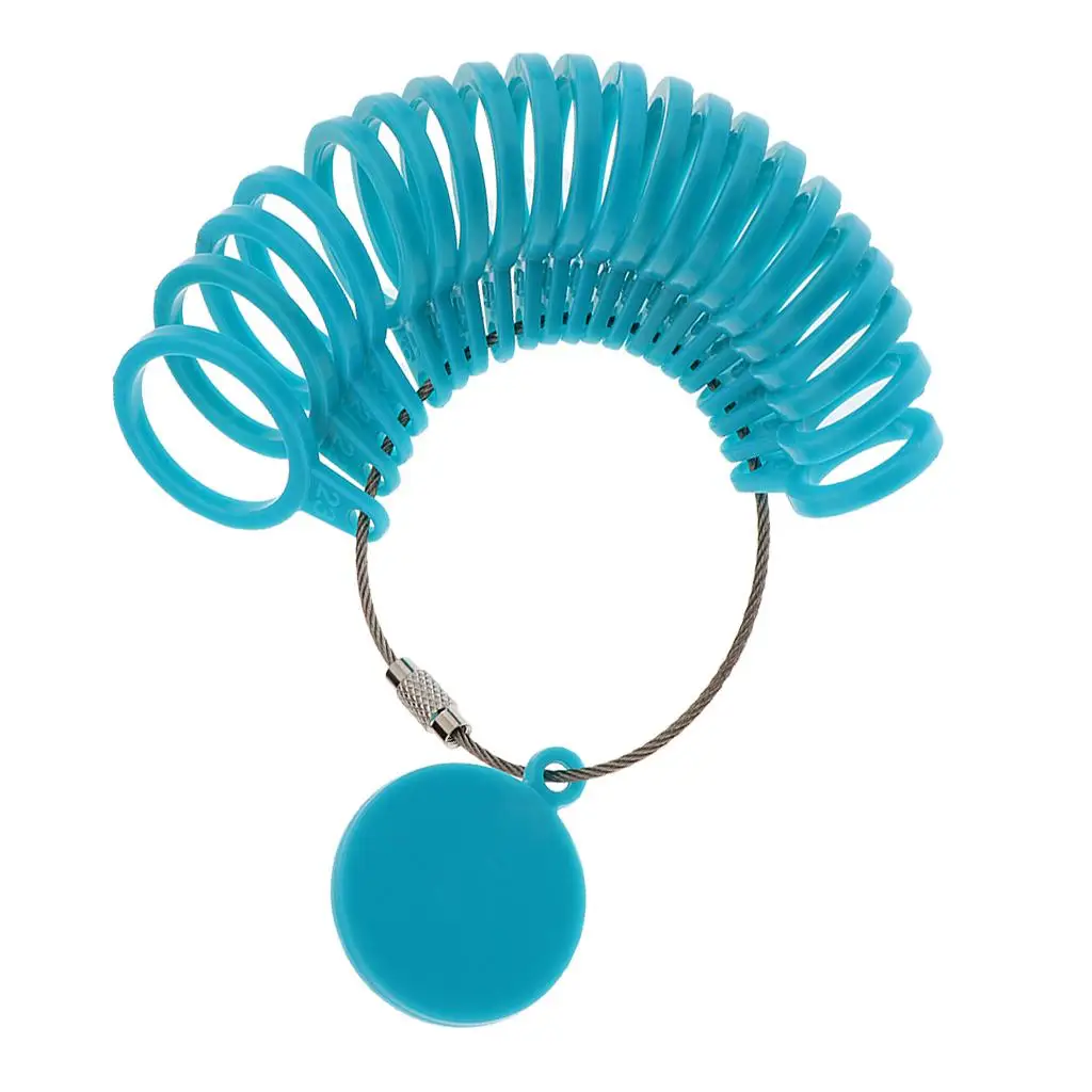 Plastic International Finger Sizer Ring Gauge 4-24 Standard Universal image 6