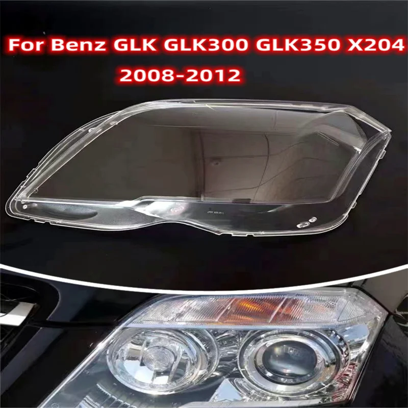 

Car Headlight Cover Transparent Lampshade Lamp Case Glass Lens Shell For Benz GLK GLK300 GLK350 X204 2008 2009 2010 2011 2012