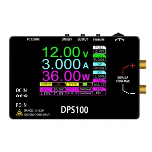 DPS100 Pocket Laboratory DC Power Supply 30V 5A 100W Adjustable Voltage Regulator Bench Switching PD QC