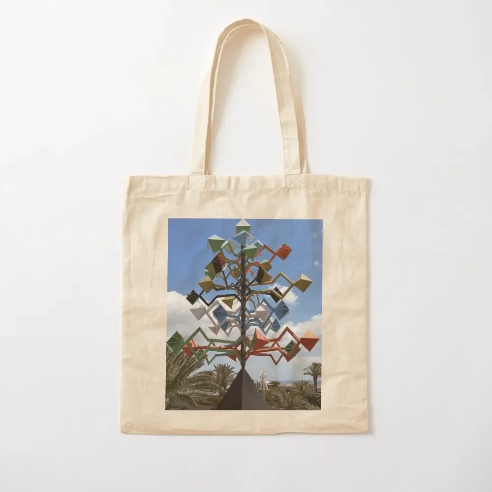 Cesar Manrique Foundation Wind Sculptures Tote Bag Handbags women shopping trolley bag Tote Bag