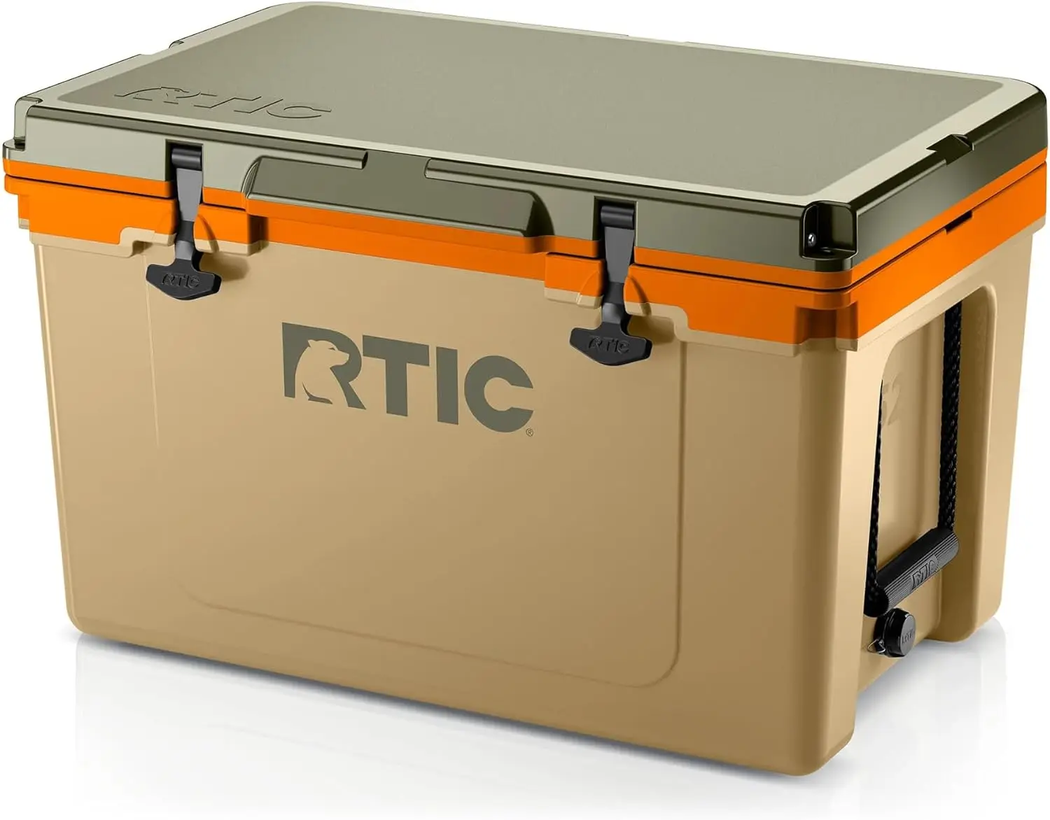 

RTIC Ultra-Light 52 Quart Hard Cooler Insulated Portable Ice Chest Box for Beach, Drink, Beverage, Camping, Picnic, Fishing