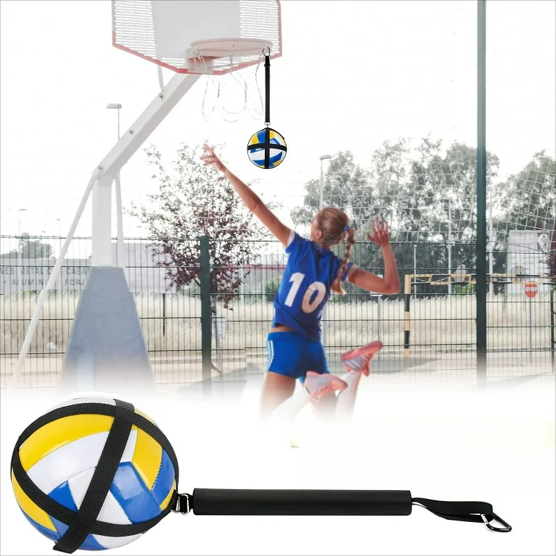 Practice Volleyball Spike Training Accessories Adjustable Trainer Volleyball Assist System Outdoor Volleyball Training Sports