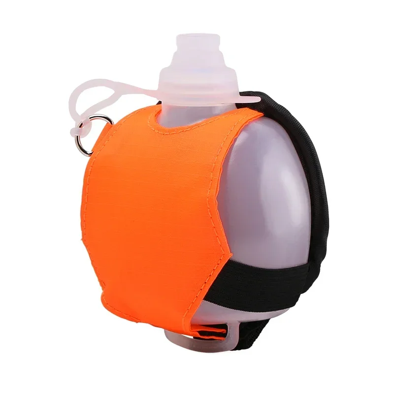 Mini Running Wrist Water Bottle Kettle Holder Wrist Storage Bag Hydration Pack Soft Flask For Marathon Riding Fitness Climbing