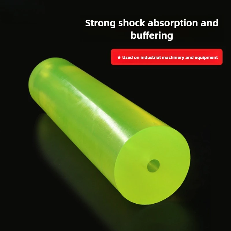 500mm long 8mm ID hollow PU rod rubber spring rod polyurethane elastic round rod for various applications