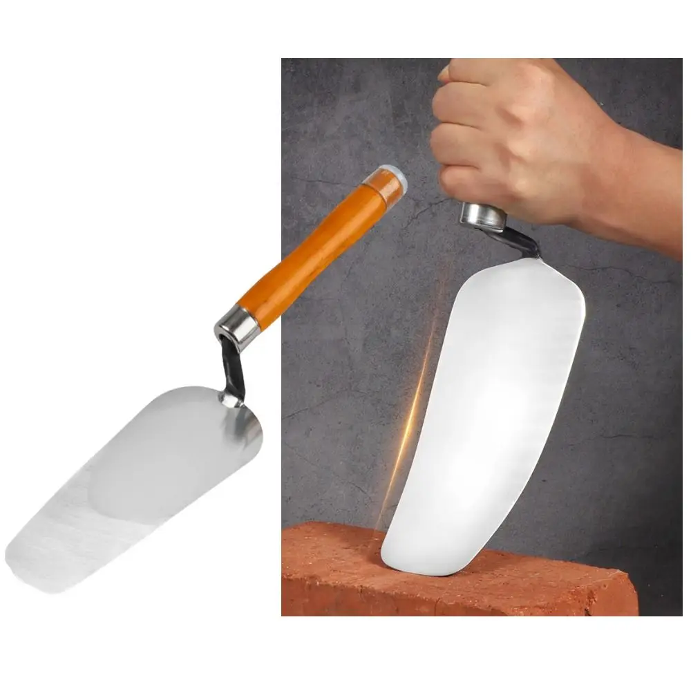 Concrete Finishing Wallpaper Scraper Professional Efficient Scraping Cement Float Margin Trowel Comfortable Grip Stainless Steel