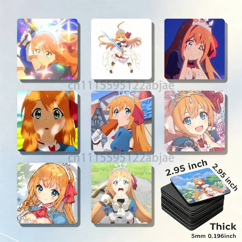 P-Princess Connect Re Dive Pecorine Magnet Refrigerator Fridge Sticker for Home Decor DIY Wall Decor