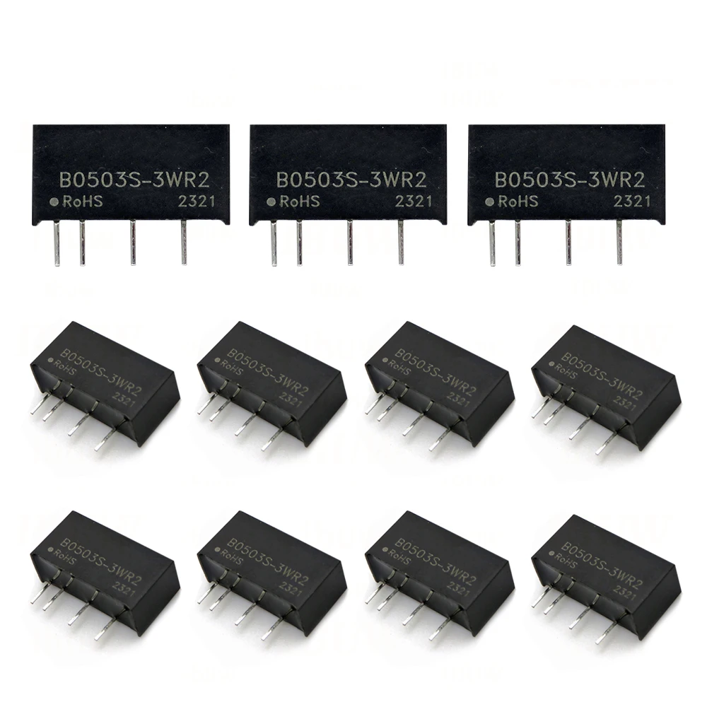 B1205S B2405S B1515S 3W B0505S-3WR2 SIP4 DC-DC regulated power supply module 12v to 5v Isolating Switching Power Supply 24V B120