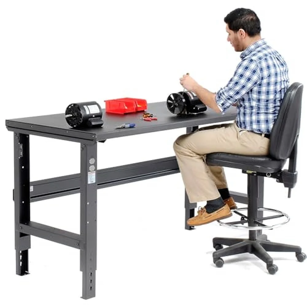 Adjustable Height Workbench C Channel Leg 60