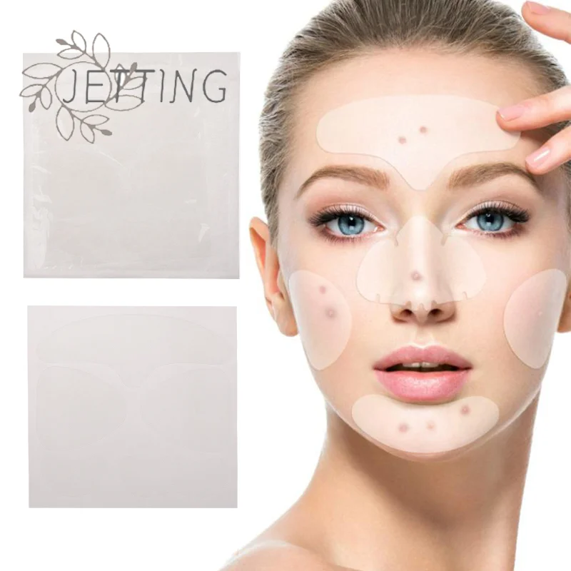 

Горячий большой гидроколлоидный пластырь для удаления прыщей на все лицо, пластыри от прыщей, защита кожи, очистка лица от носа, подбородка, лба, щек