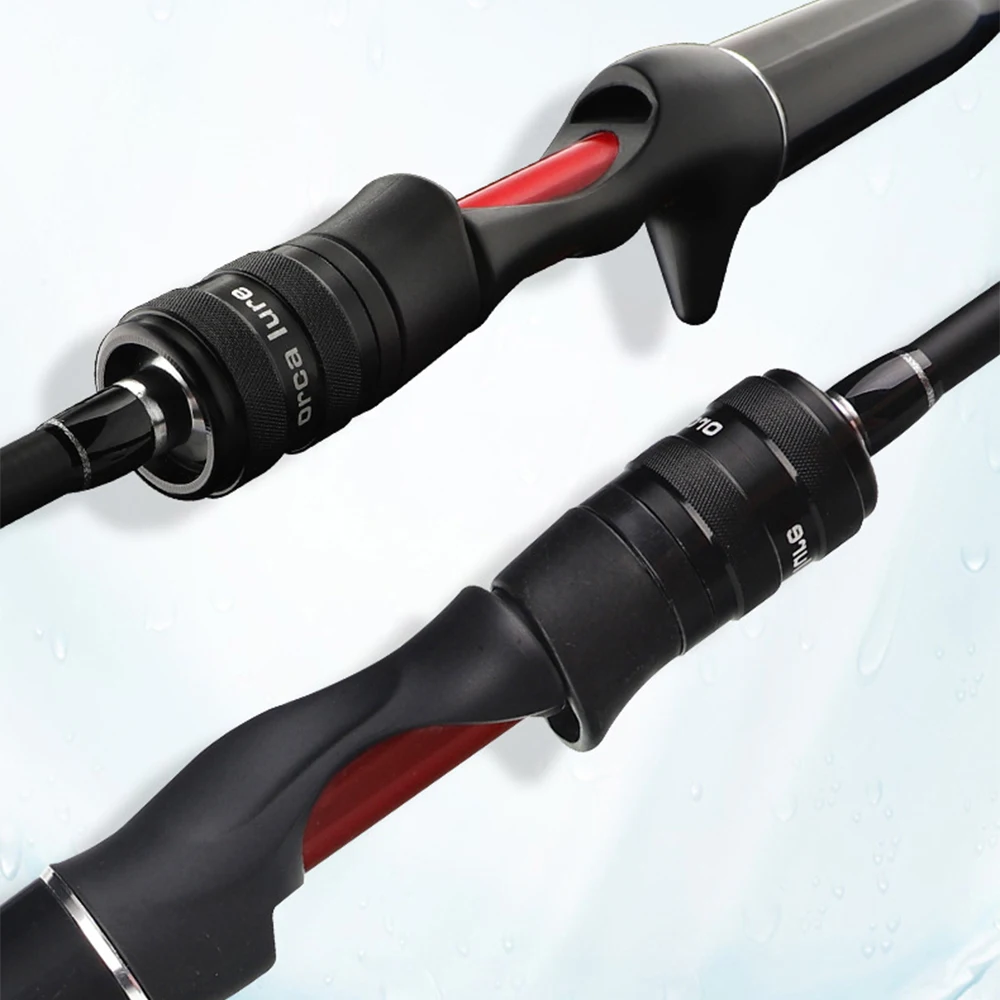 FISHINGFANS ORCA 7' 8' Spinning Casting Medium Power Tapered handle 5-20g 6-12LB Lure Sea Bass Pike Zander Fishing Rod