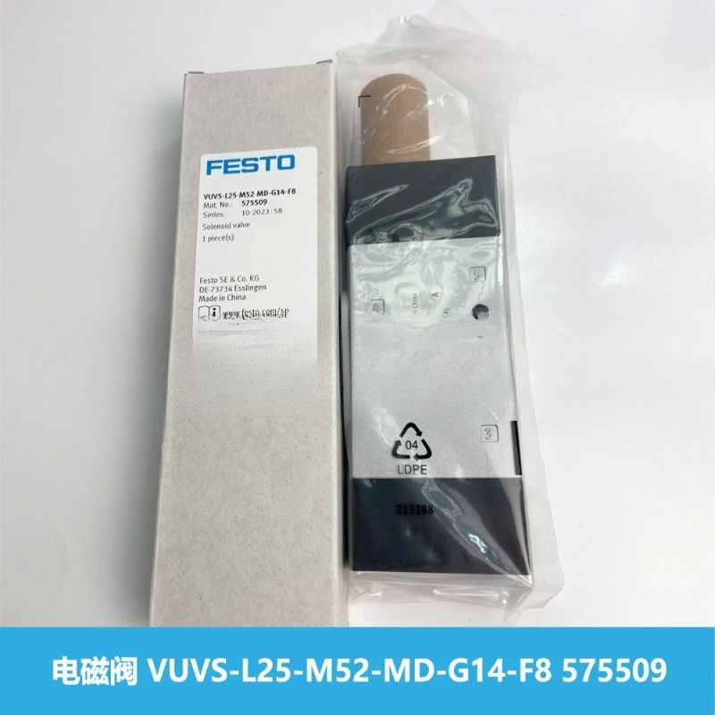 

Parts for FESTO Festo Solenoid Valve VUVS-L25-M52-MD-G14-F8 575509