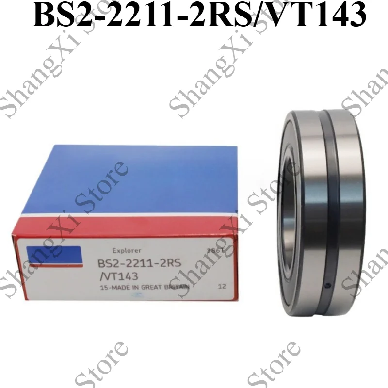1PC Brand New BS2-2211-2RS/VT143 Spherical Roller Bearing Fast Delivery