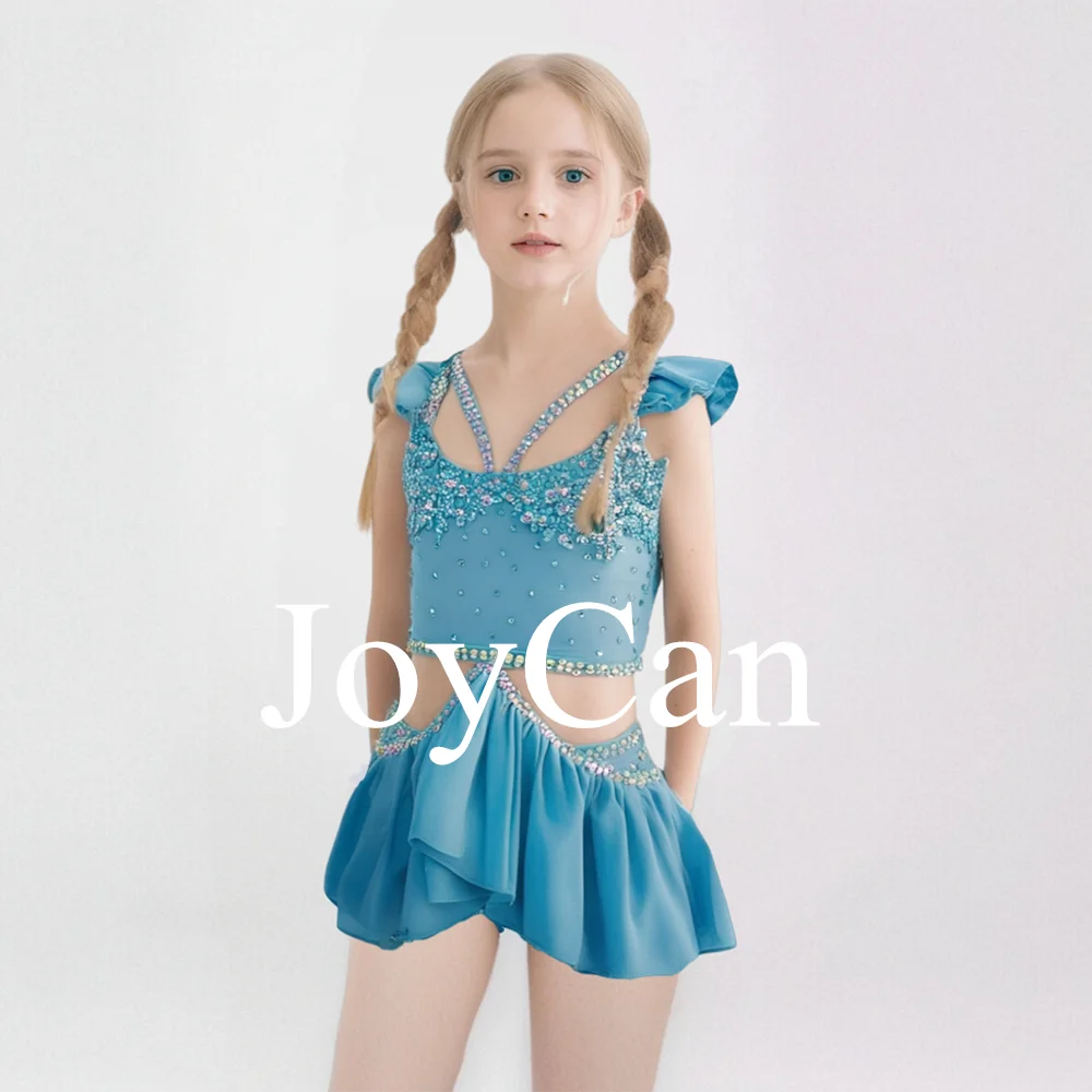 JoyCan فستان رقص غنائي ملابس رقص الجاز القطب ملابس الرقص فتاة أداء التدريب