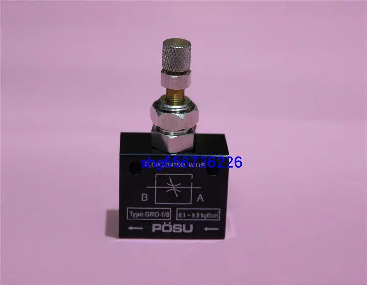 

GRO-1/8 Taiwan original POSU flow control valve GRO-1/8 speed control valve GRO-1/8 control valve