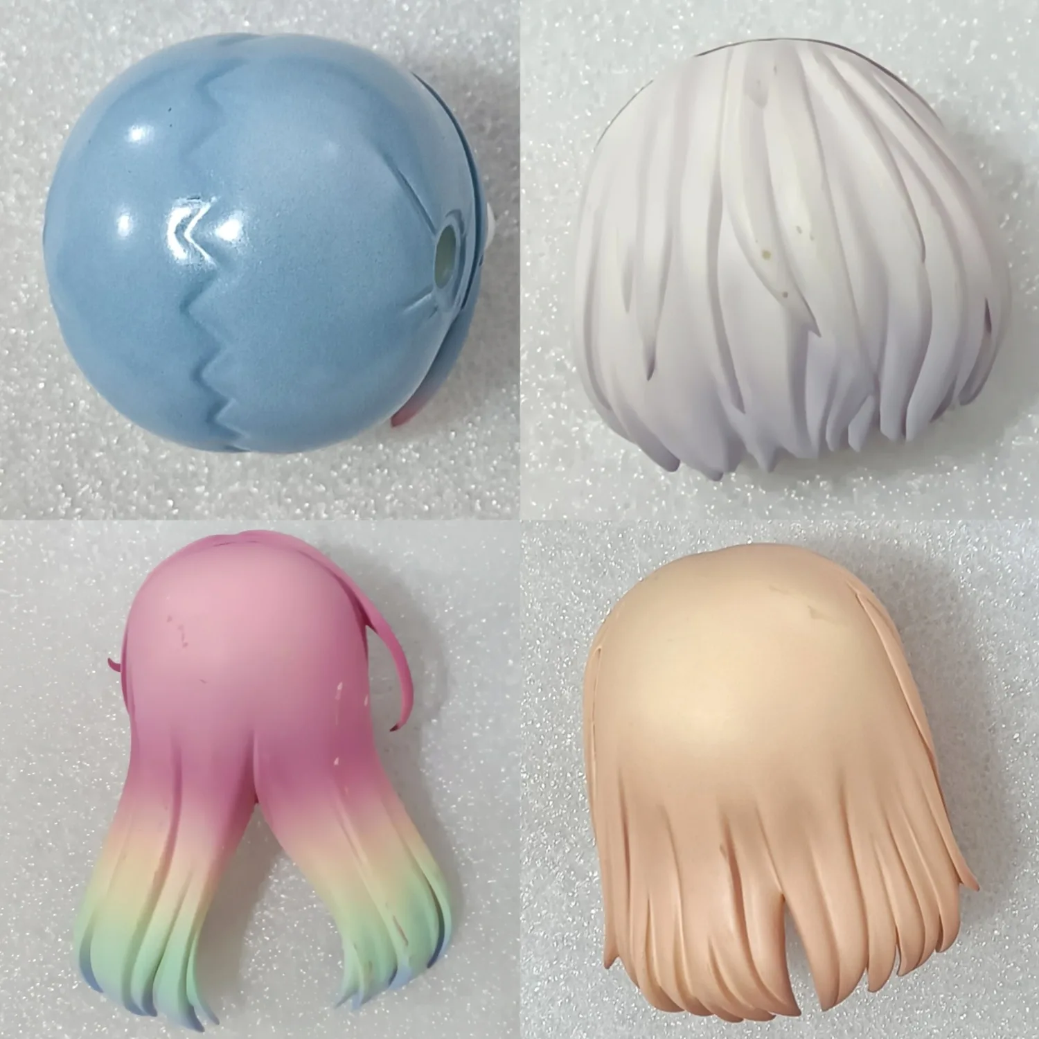 GSC Clay Man OB11 hair face doll accessories