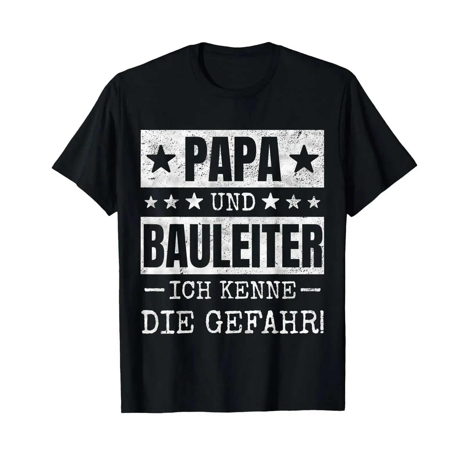Men's Funny Construction Manager Saying Dad Worker T Shirt black vintage Washed Soft Comfortable Unisex graphic fashion