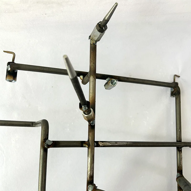 Stainless steel refrigerator shell electroplated iron hanger