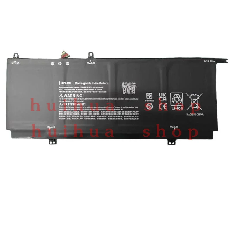 

SP04XL Laptop Battery for HP Spectre X360 13-AP000 HSTNN-IB8R L28764-005 61.4Wh