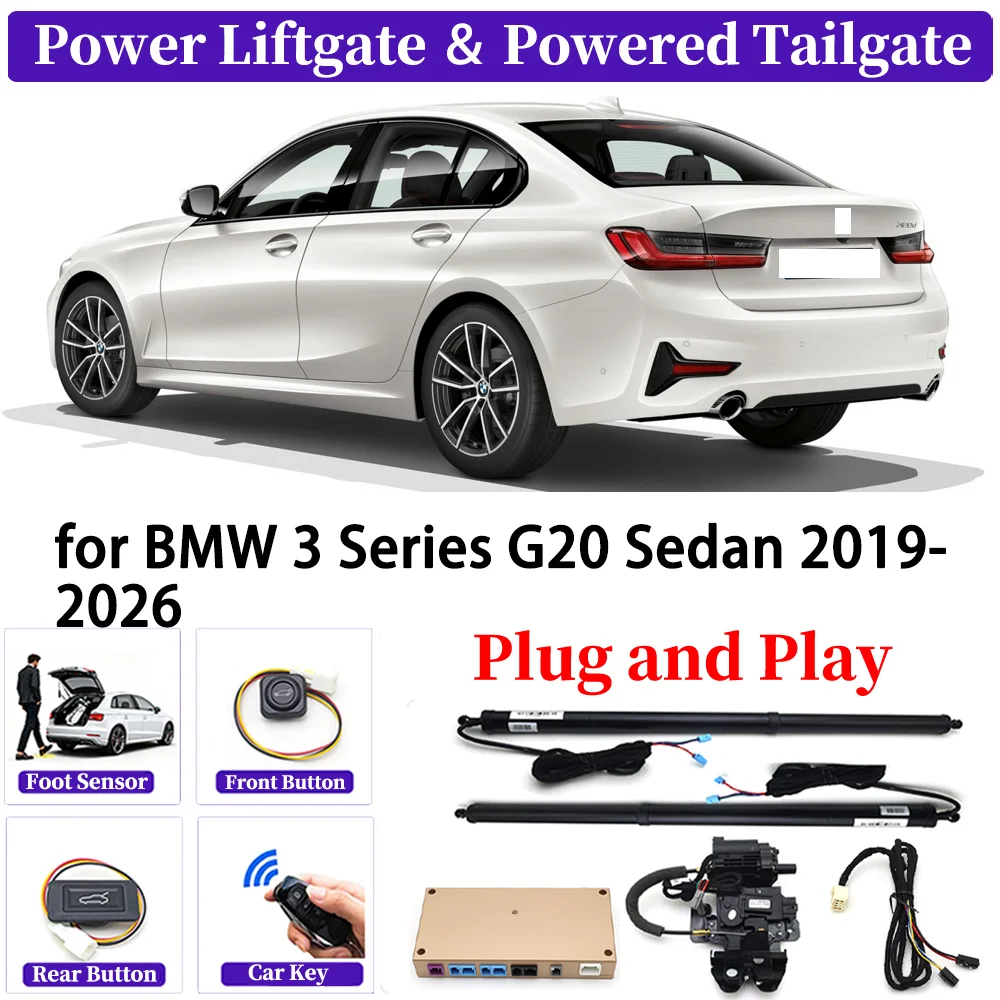 

for BMW 3 Series G20 Sedan 2019-2026 OEM Upgrade Car Automatic Power Liftgate Kit Smart Auto Electric Tailgate System Plug＆play