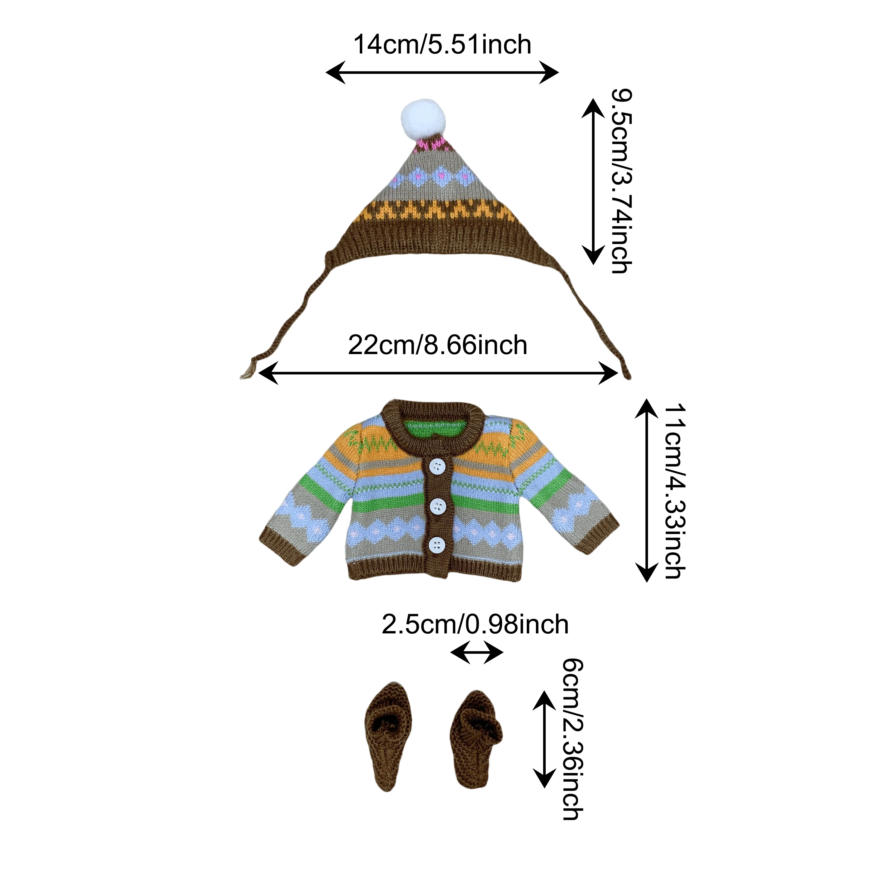 4 stili coccolosi mini set di vestiti per bambole rinate per bambole rinate da 10 pollici abiti colorati di moda di alta qualità per il regalo della bambola