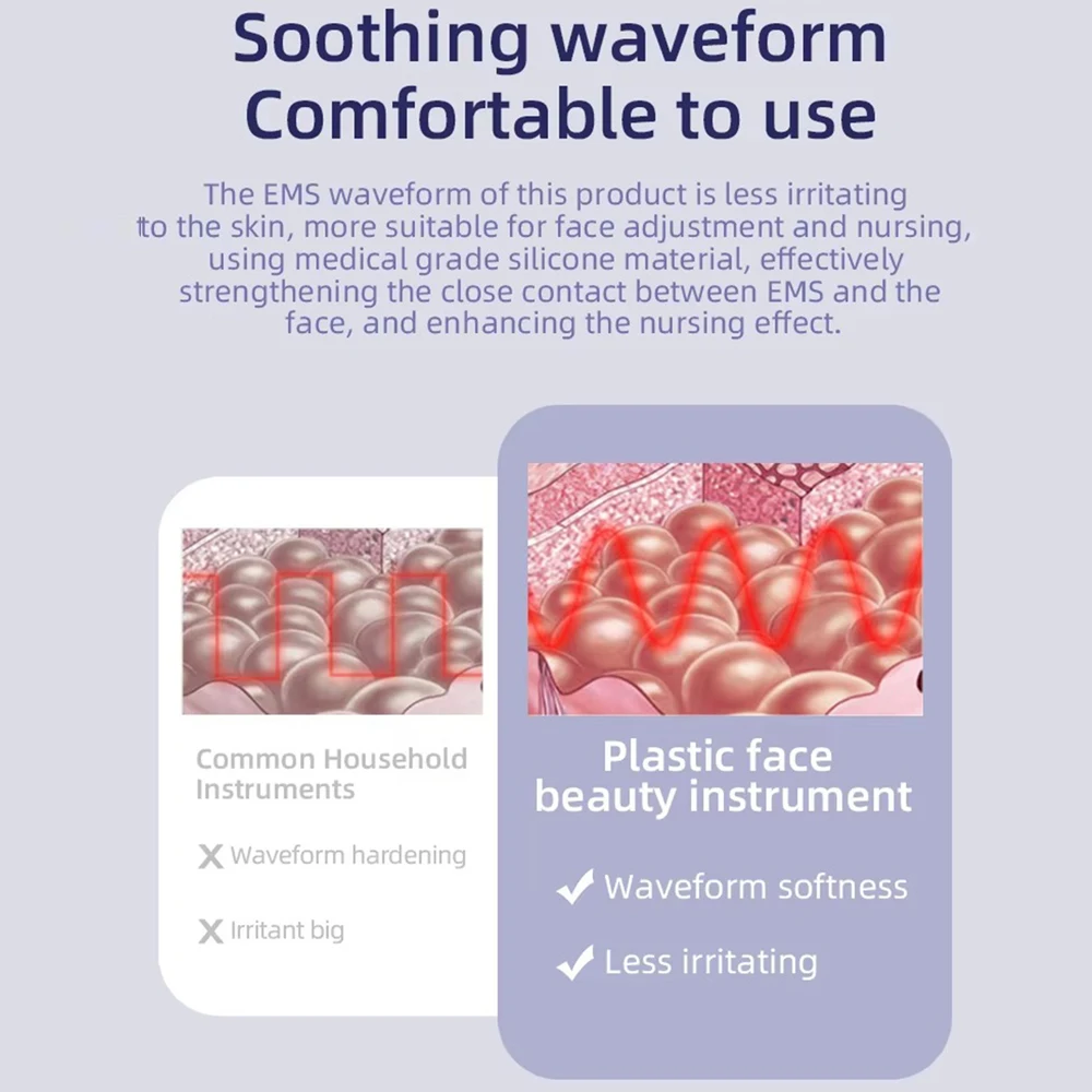 NOWOŚĆ Elektryczny podnośnik do twarzy EMS Pas do masażu twarzy Podwójne usuwanie podbródka Wyszczuplająca maska do twarzy V Line Lifting Mask Maska przeciwzmarszczkowa z paskiem