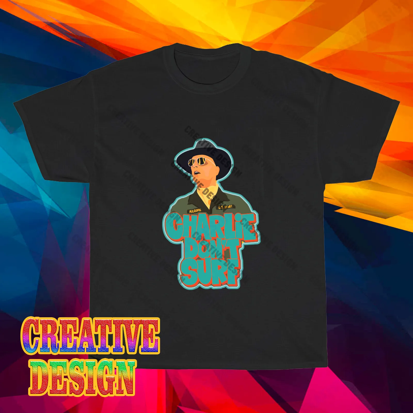 Charlie Don't Surf Apocalypse Now T-Shirt Funny Size S to 5XL Hoodie & T-Shirt