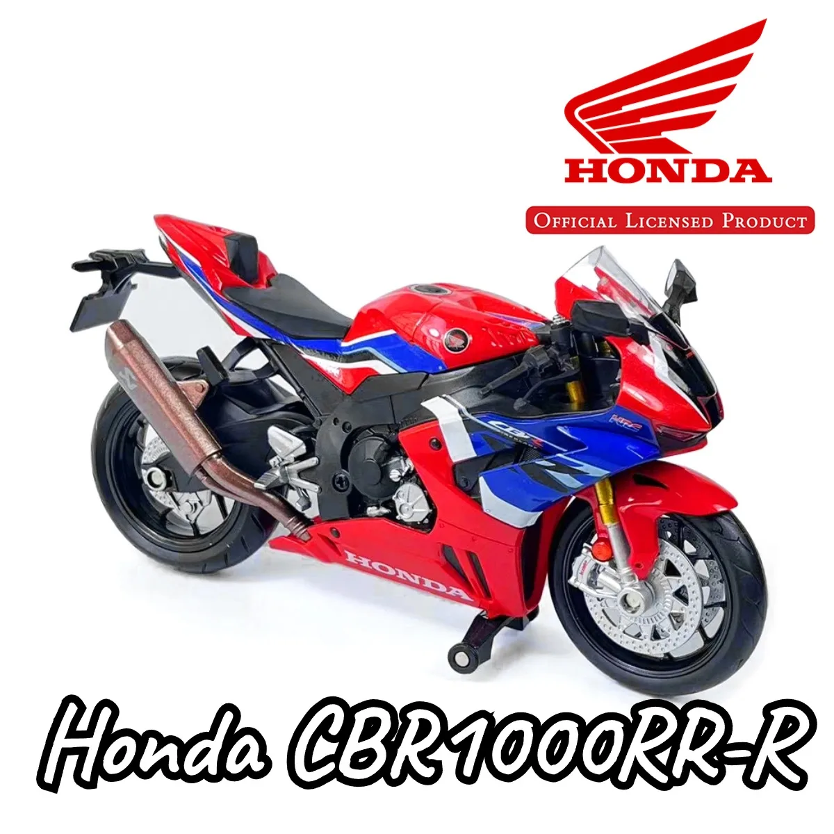 

Модель мотоцикла Honda CBR1000RR-R Fireblade SP в масштабе 1/12, Реплика литых под давлением коллекционных автомобилей, украшение, рождественский подарок, детская игрушка для мальчиков