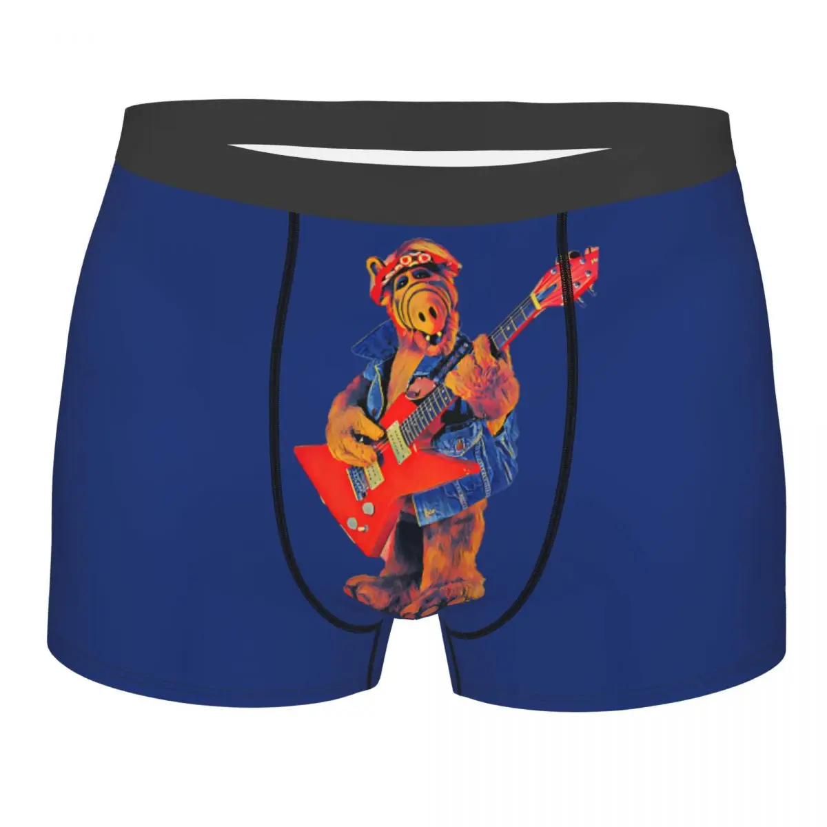 

Custom Male Fashion Tv Show ALF Music Men's Underwear Boxer Briefs Stretch Shorts Panties Underpants