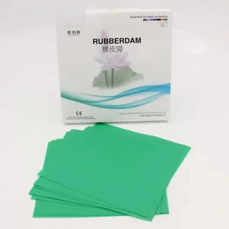 20Pcs Lab Special Rubber Barrier Cloth Rubber Barrier Tool Rubber Stamp Cloth Universal Obers 6 * 6 20pcs/box