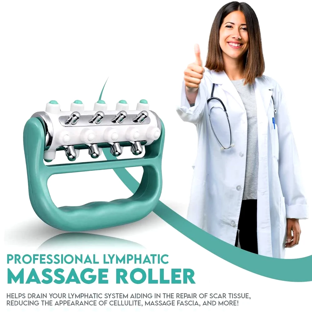 1PCS Release Lymphatic Drainage Massager , Ultimate Fascia Release & Scar Tissue Massage Tool, Personal Handheld Massage