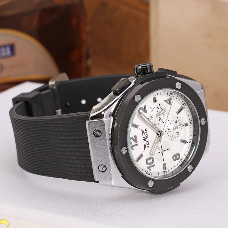 Free Shipping OUTLETSHot Sale of New Products jaragar Men's Fashion Casual Automatic Mechanical Watch