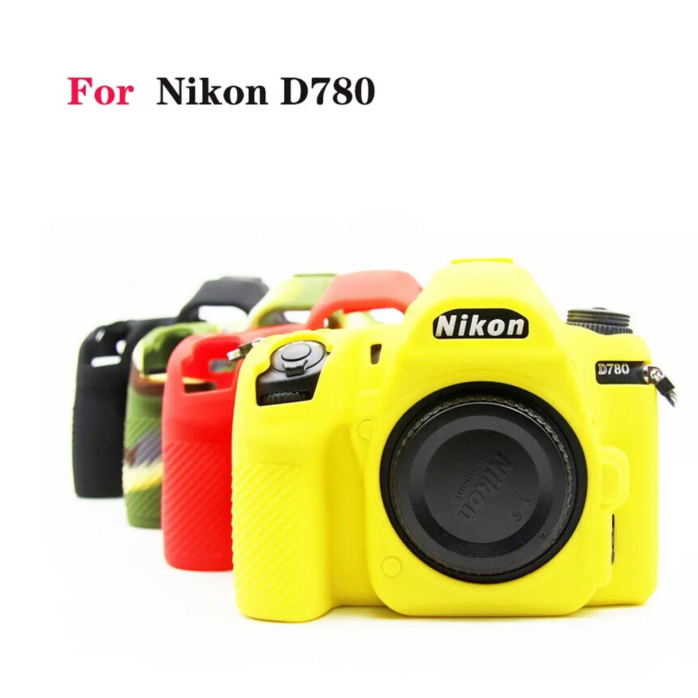 Rubber Silicone Skin DSLR Cover Protector Soft Frame Case For Protectors Bag Nikon D780 Camera Bag Body Protective