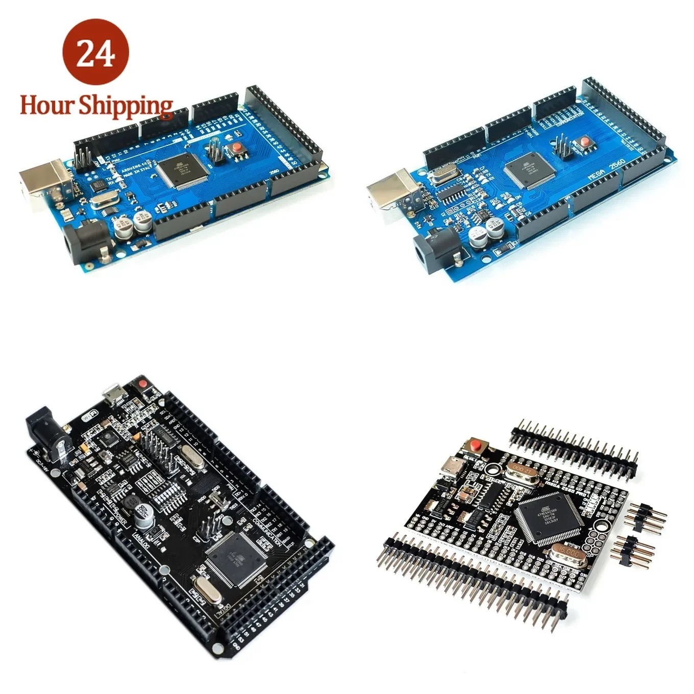 MEGA2560 MEGA 2560 R3 (ATmega2560-16AU CH340G) AVR USB Board Development Board MEGA2560 PRO For Arduino Expansion Board  DIY Kit