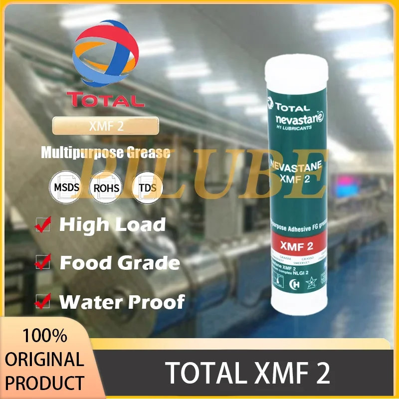 Total XMF 2 Food Grade Multi-Purpose Grease NSF H1 Certified Lubricant for Safe and Reliable Applications Original Product