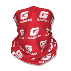 GasGas Motorcycle Bandana Neck Gaiter Printed Racing Mountain Bike Mask Scarf Warm Cycling Scarf for Men Women Adult Windproof