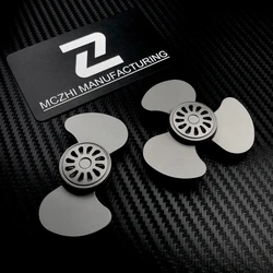 MCZHI Car Bracket Windward Rotation Magic Fan Propeller EDC Decompression Mechanical Fidget Spinner