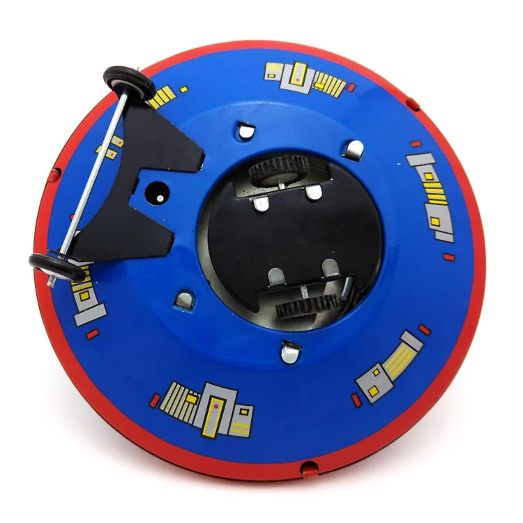 MS635 Space Flying Saucer 7080 Nostalgic Theme ร้านอาหารร้านกาแฟเครื่องประดับของขวัญสร้างสรรค์ของเล่นดีบุก
