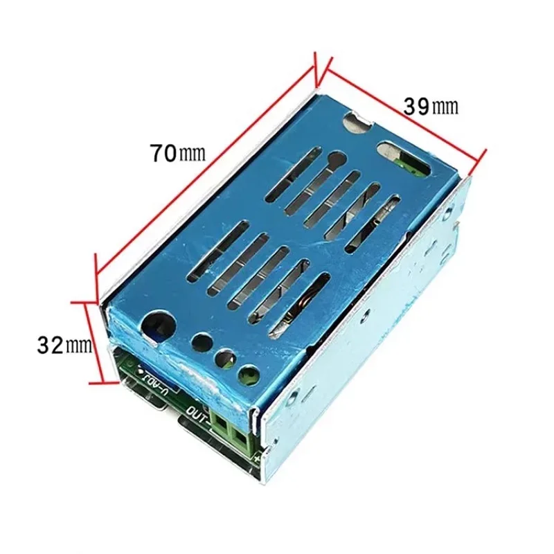 200W 7A High-Power DC-DC Boost Module High-Efficiency Power Module 6~35V To 6~55V With Aluminum Casing/Cover/Shell