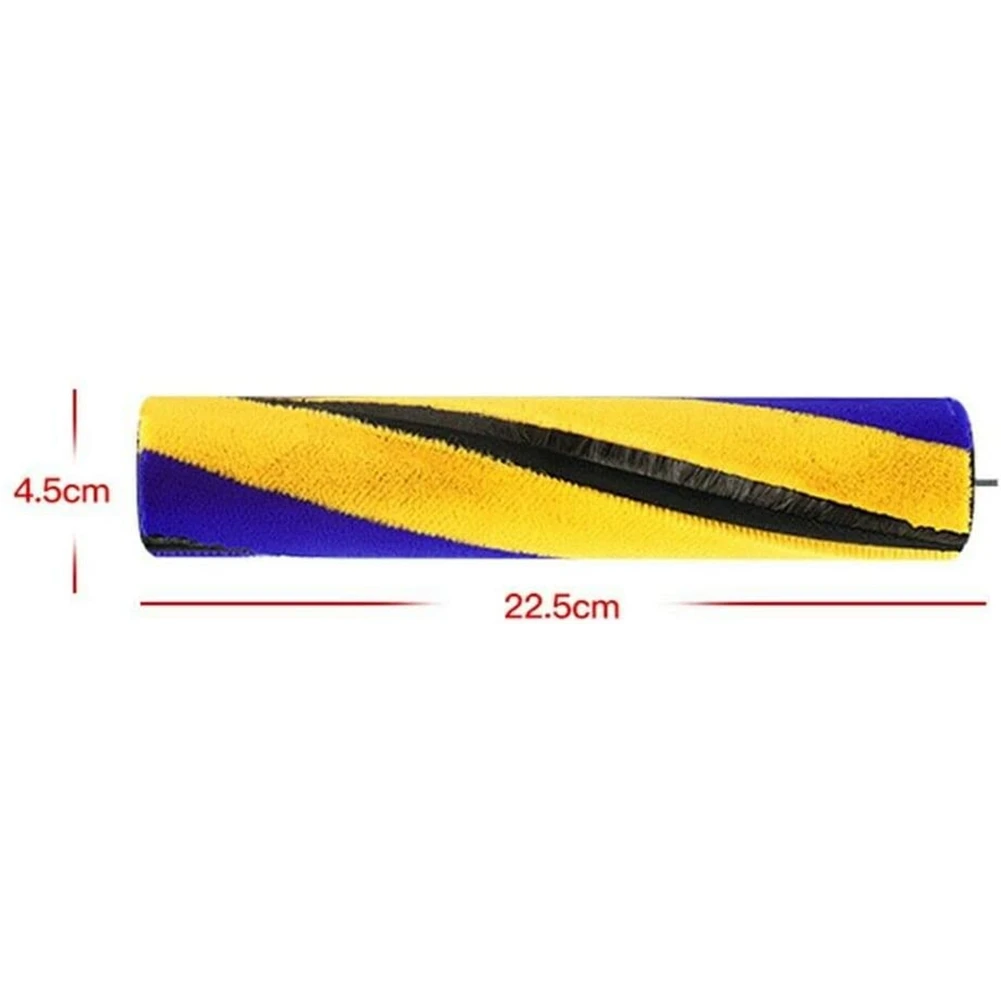 Slim Fluffy Soft Roller Brush Bar per Dyson V12 V15 SV16 SV22 aspirapolvere pezzo di ricambio No. 971634-01 giallo + blu