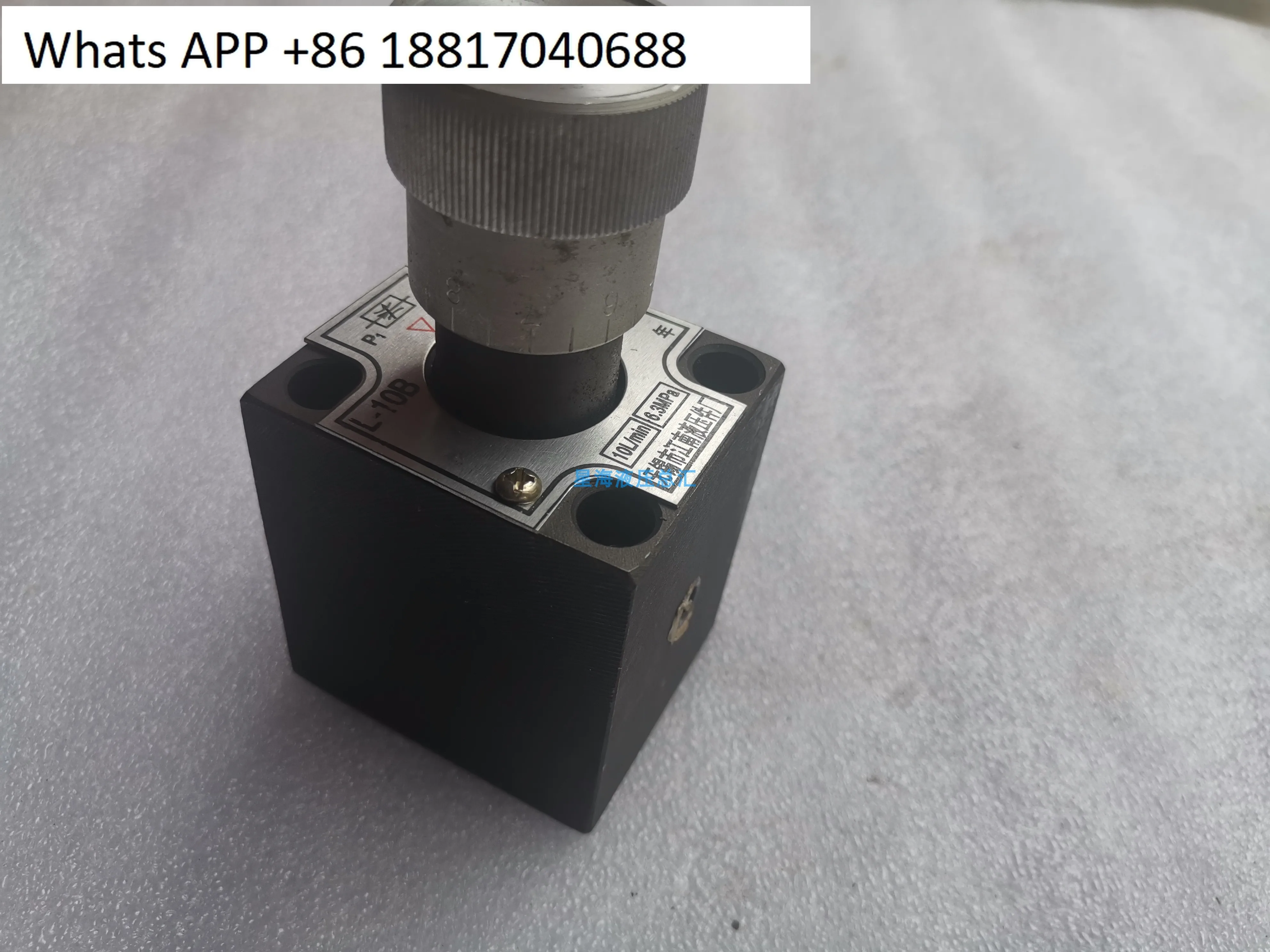 Vanne d'accélérateur hydraulique L-10B L-25B, vitesse de réglage LI-10B LI-25B L-10 LI-25, sciageuse