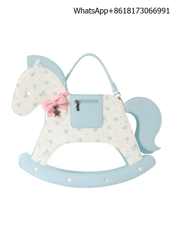 Good quality 26 Years of the Horse series, rocking Trojan messenger handbag average size