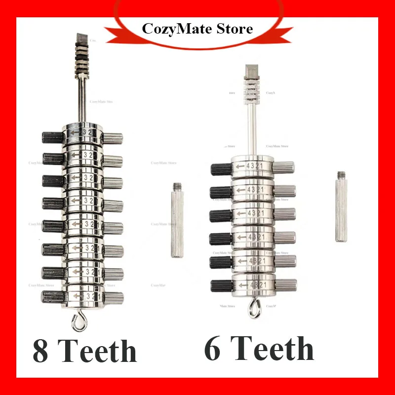 Lishi Decoder Tibbe Vehicle Keys for For.d For Jagua.r Cars Reader Automotive Mondeo/Courier/ Focus Rekey Locksmith Tools Set