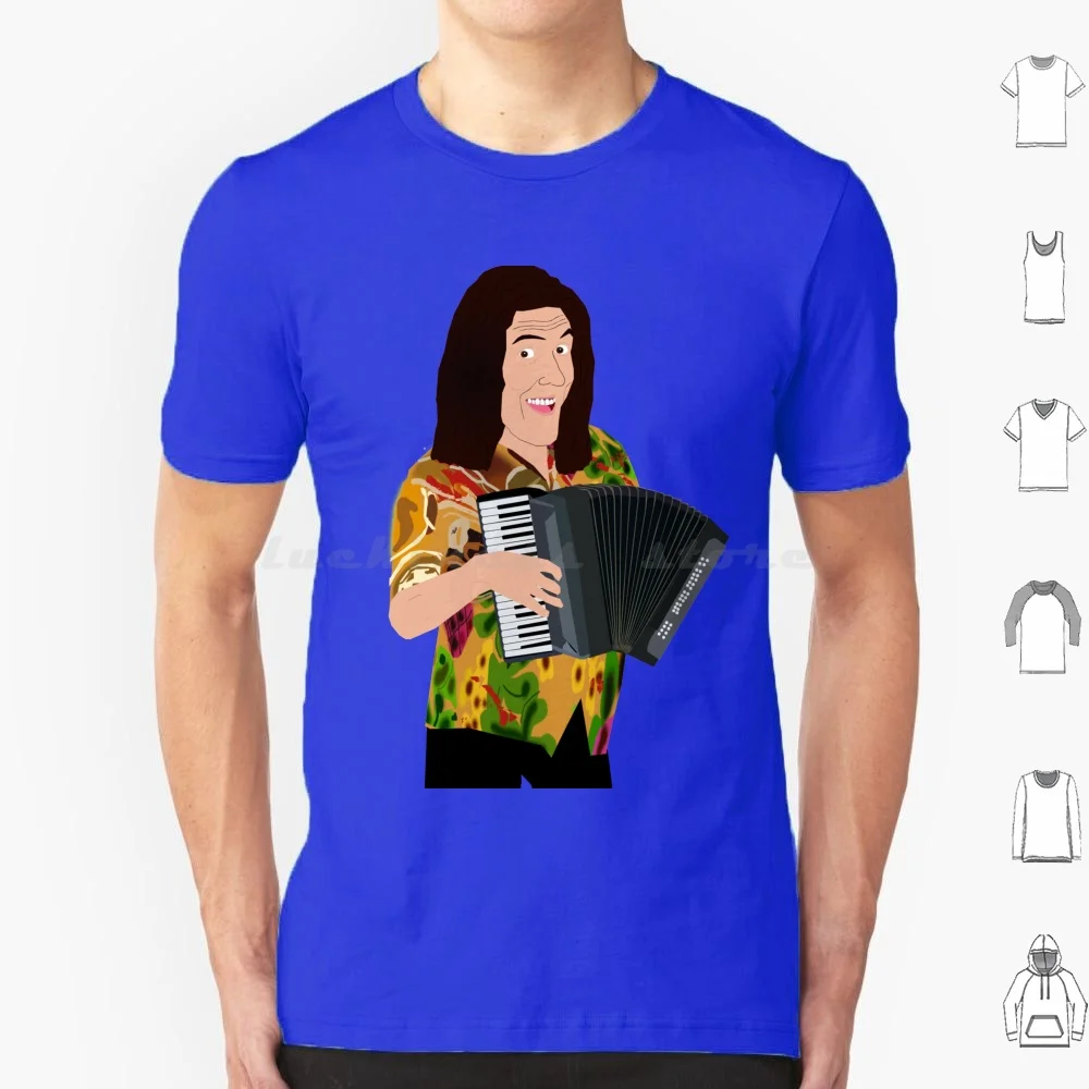 Weird Al Yankovic T Shirt Cotton Men Women Diy Print Weird Al Yankovic Weird Al Accordion Parody Music Polka